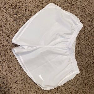 White Nike Shorts